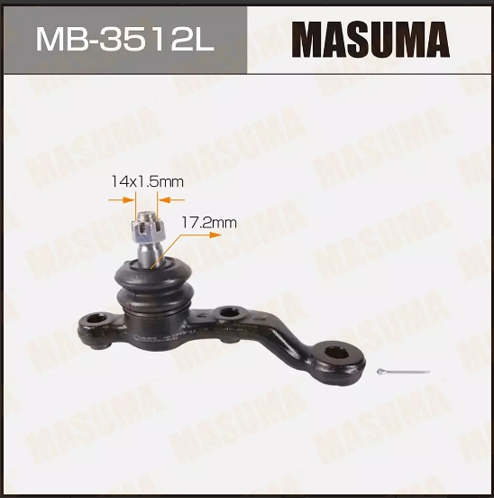 Купить запчасть MASUMA - MB3512L Нижняя шаровая опора левая Toyota Chaser Cresta Mark2
