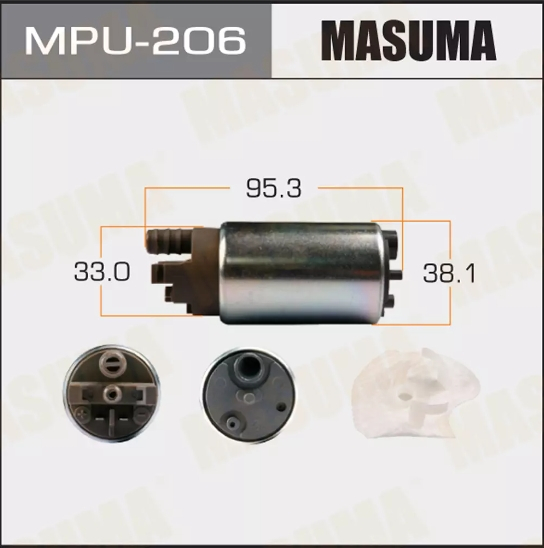Купить запчасть MASUMA - MPU206 Бензонасос Infiniti EX35, FX35, FX37 S51 Nissan Teana