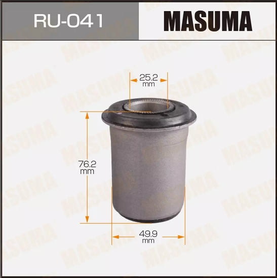 Купить запчасть MASUMA - RU041 Сайлентблок верхнего рычага, задний Mitsibishi Delica L300