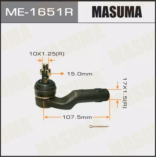 Купить запчасть MASUMA - ME1651R Рулевой наконечник правый Mazda 3 MAZDA 5