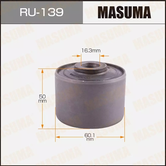 Купить запчасть MASUMA - RU139 Сайлентблок передней тяги моста Nissan Patrol, Toyota Land Cruiser 80, 105 Prado 78