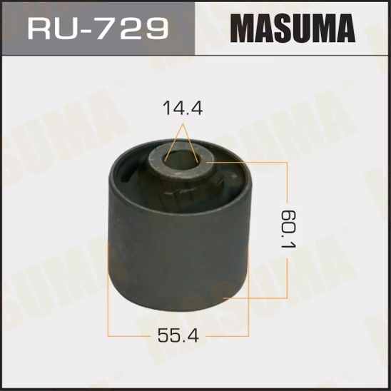 Купить запчасть MASUMA - RU729 Сайлентблок задней нижней продольной тяги Toyota Land Cruiser 100