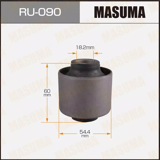 Купить запчасть MASUMA - RU090 Сайлентблок передней сабли моста к кузову Toyota Land Cruiser 80 105