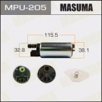Купить запчасть MASUMA - MPU205 