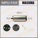 Купить запчасть MASUMA - MPU104 