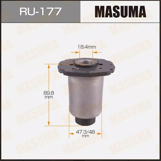 Купить запчасть MASUMA - RU177 Сайлентблок переднего нижнего рычага, задний Toyota Land Cruiser 100, Lexus LX470