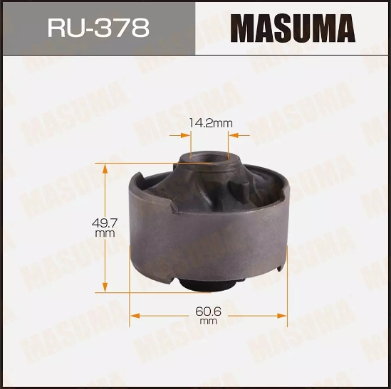 Купить запчасть MASUMA - RU378 Сайлентблок переднего рычага, задний Toyota Camry 20; Lexus RX300