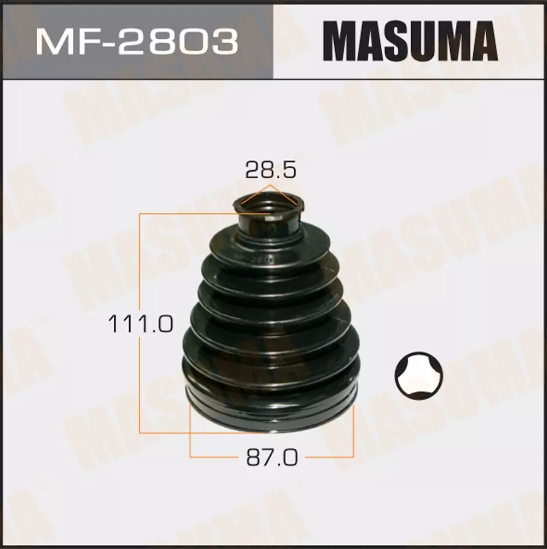 Купить запчасть MASUMA - MF2803 Пыльник внутренней гранаты Toyota Land Cruiser Prado 95