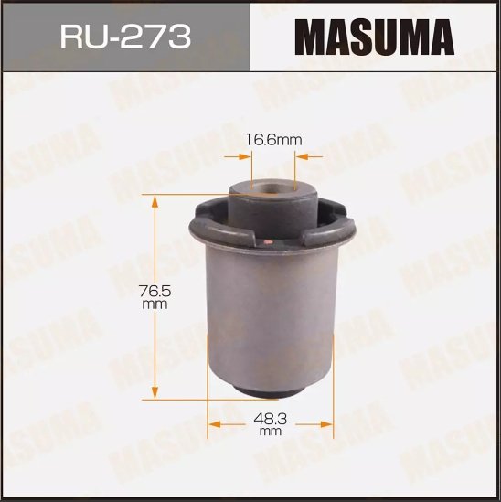 Купить запчасть MASUMA - RU273 Сайлентблок переднего нижнего рычага задний Mitsubishi Delica, L400
