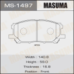 Купить запчасть MASUMA - MS1497 