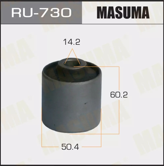 Купить запчасть MASUMA - RU730 Сайлентблок задней верхней продольной тяги Toyota Land Cruiser 100 Lexus LX470