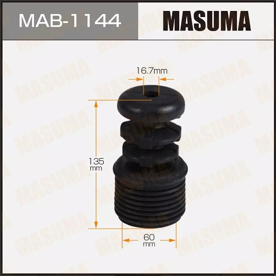 Купить запчасть MASUMA - MAB1144 Пыльник отбойник переднего амортизатора Mitsubishi Pajero 3 4