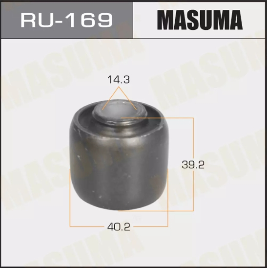 Купить запчасть MASUMA - RU169 Сайлентблок переднего амортизатора Toyota Land Cruiser Prado