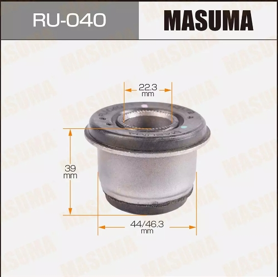 Купить запчасть MASUMA - RU040 Сайлентблок верхнего рычага, передний Mitsibishi Delica L300