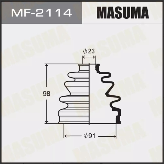 Купить запчасть MASUMA - MF2114 Пыльник гранаты Honda CR-V Odyssey SM-X