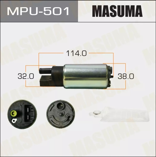Купить запчасть MASUMA - MPU501 Бензонасос Honda CR-V, Mitsubishi Oulander