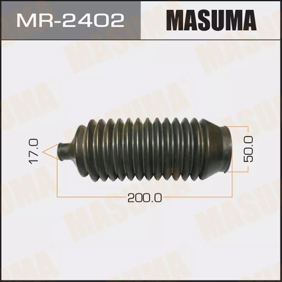 Купить запчасть MASUMA - MR2402 Пыльник рейки рулевой, левый Mitsubishi Pajero 3 4