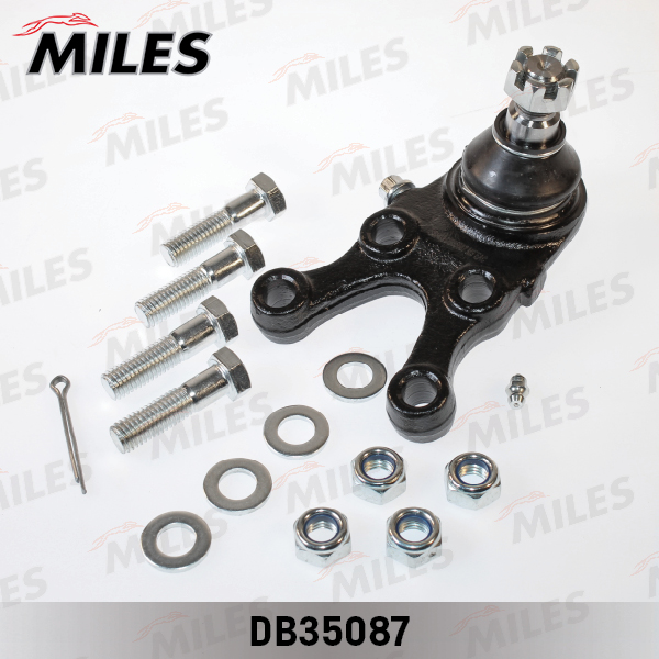 Купить запчасть MILES - DB35087 Передняя левая нижняя шаровая Mitsubishi Pajero 2, Montero Sport, Delica