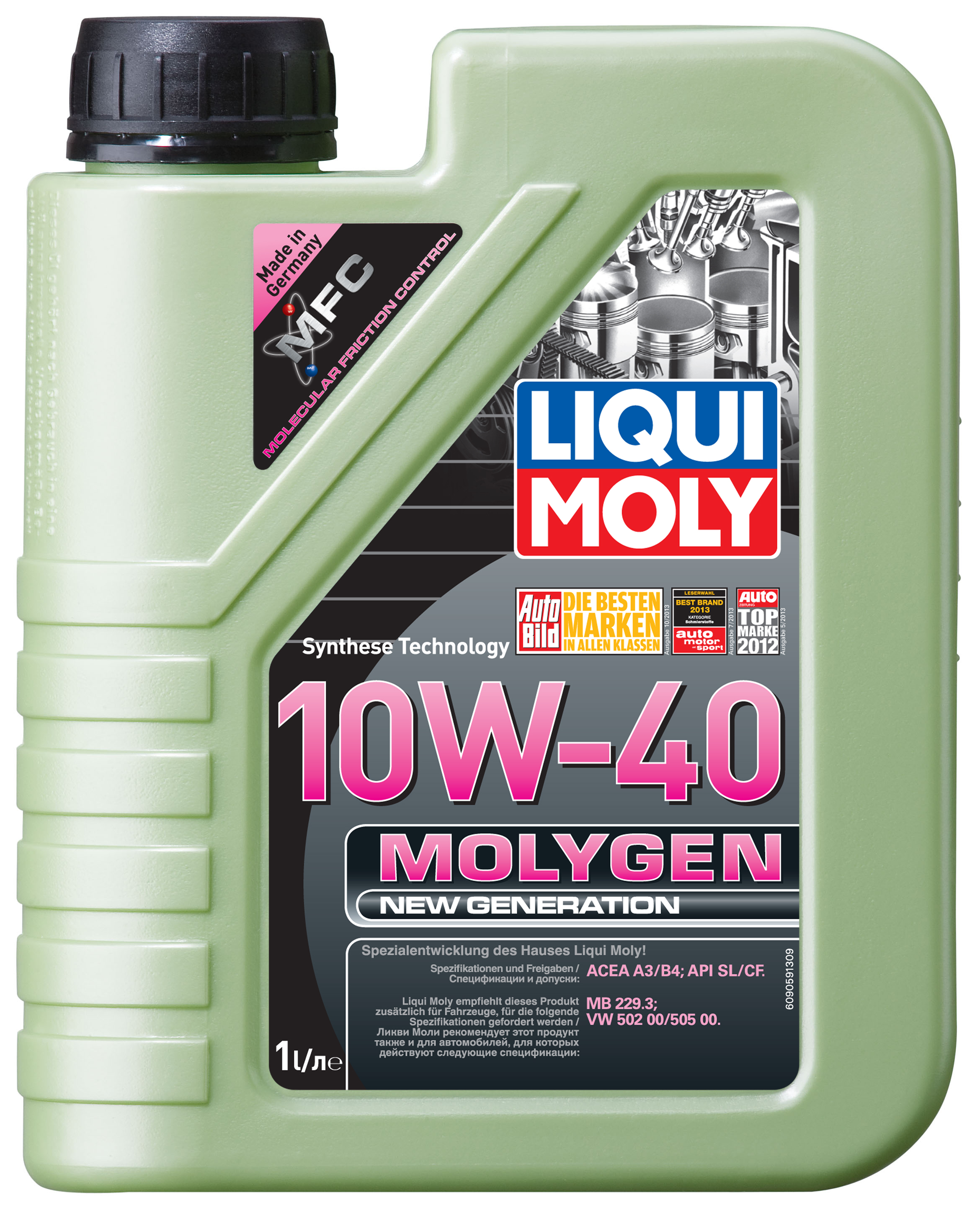 Купить Liqui moly 9059 Molygen New Generation 10W-40
