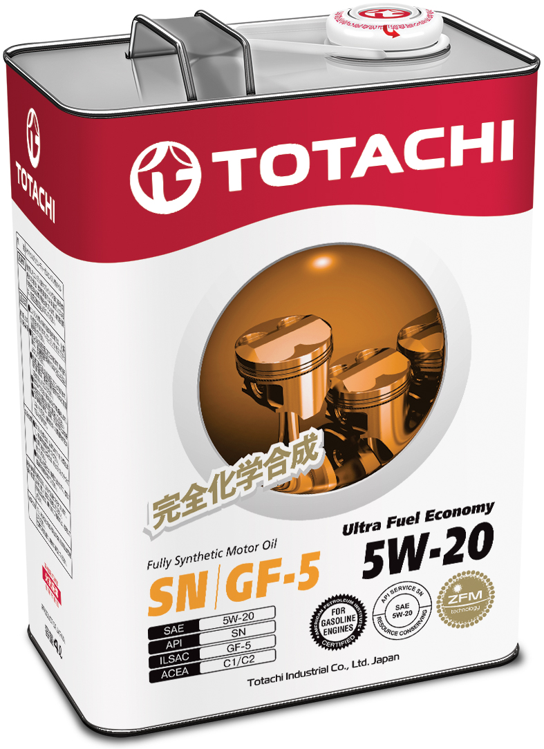 Купить Totachi 4562374690660 Ultra Fuel Fully Synthetic SN 5W-20, 4л