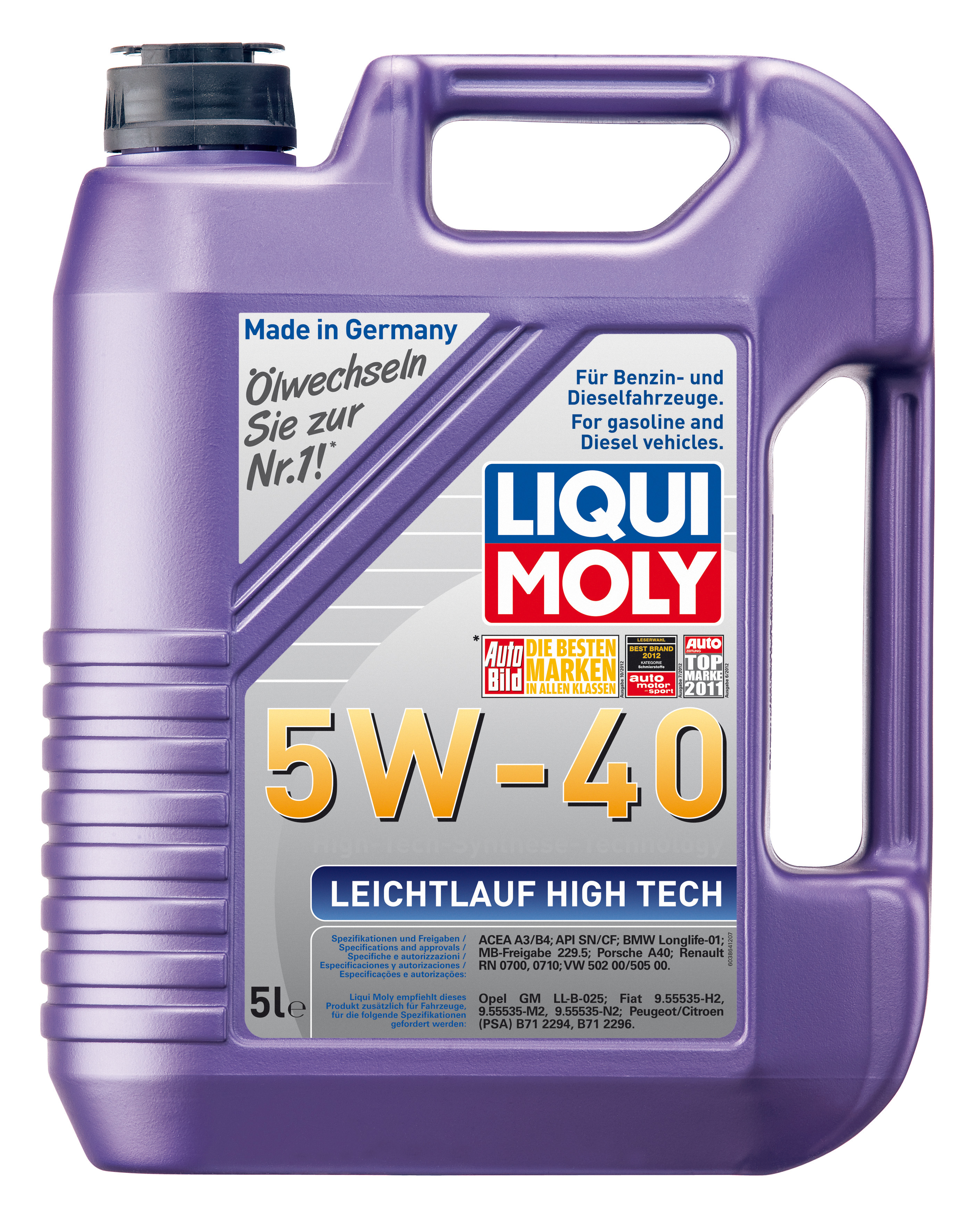 Купить Liqui moly 3864 НС-синтетическое моторное масло