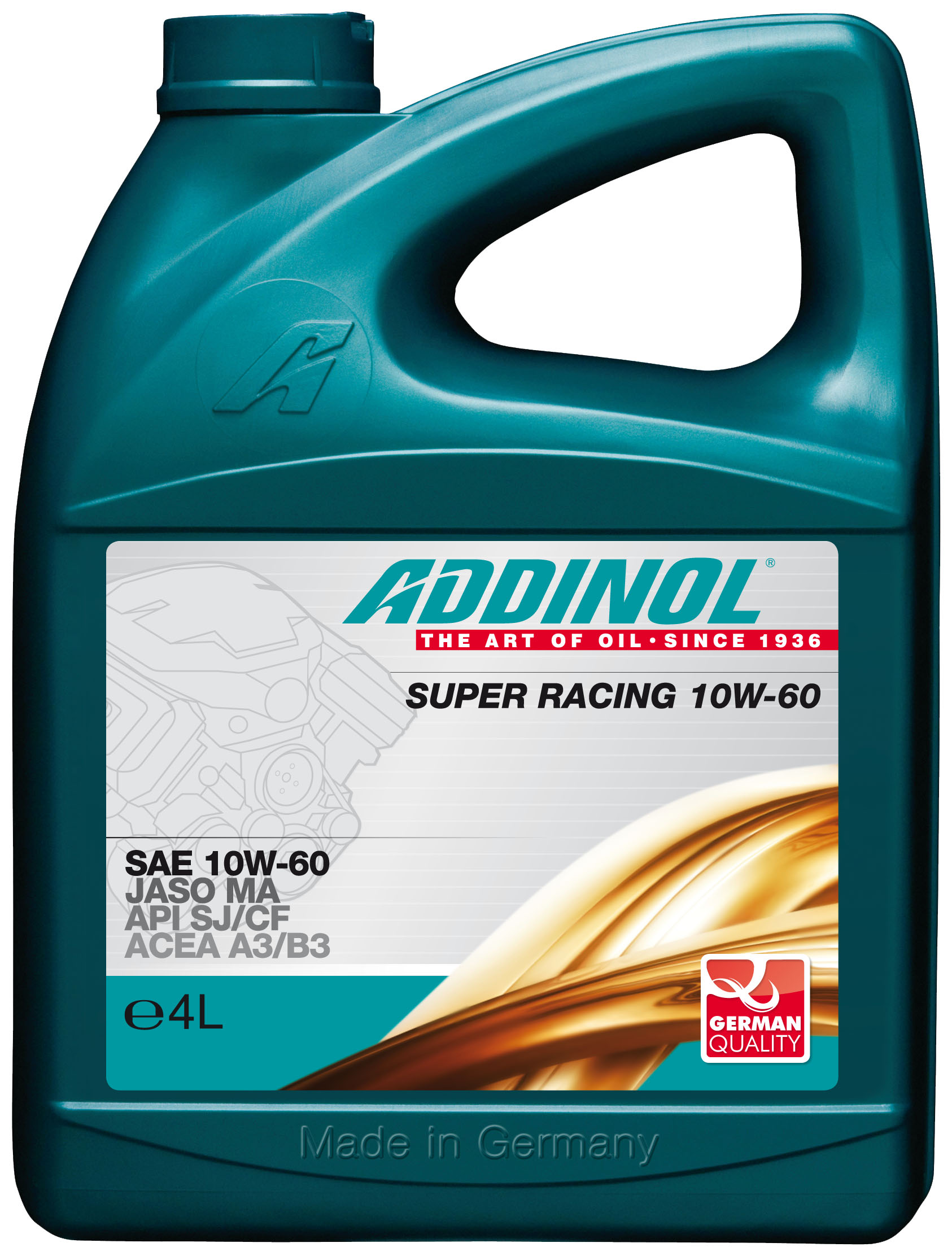 Купить Addinol 4014766250599 Super Racing 10W-60, 4л