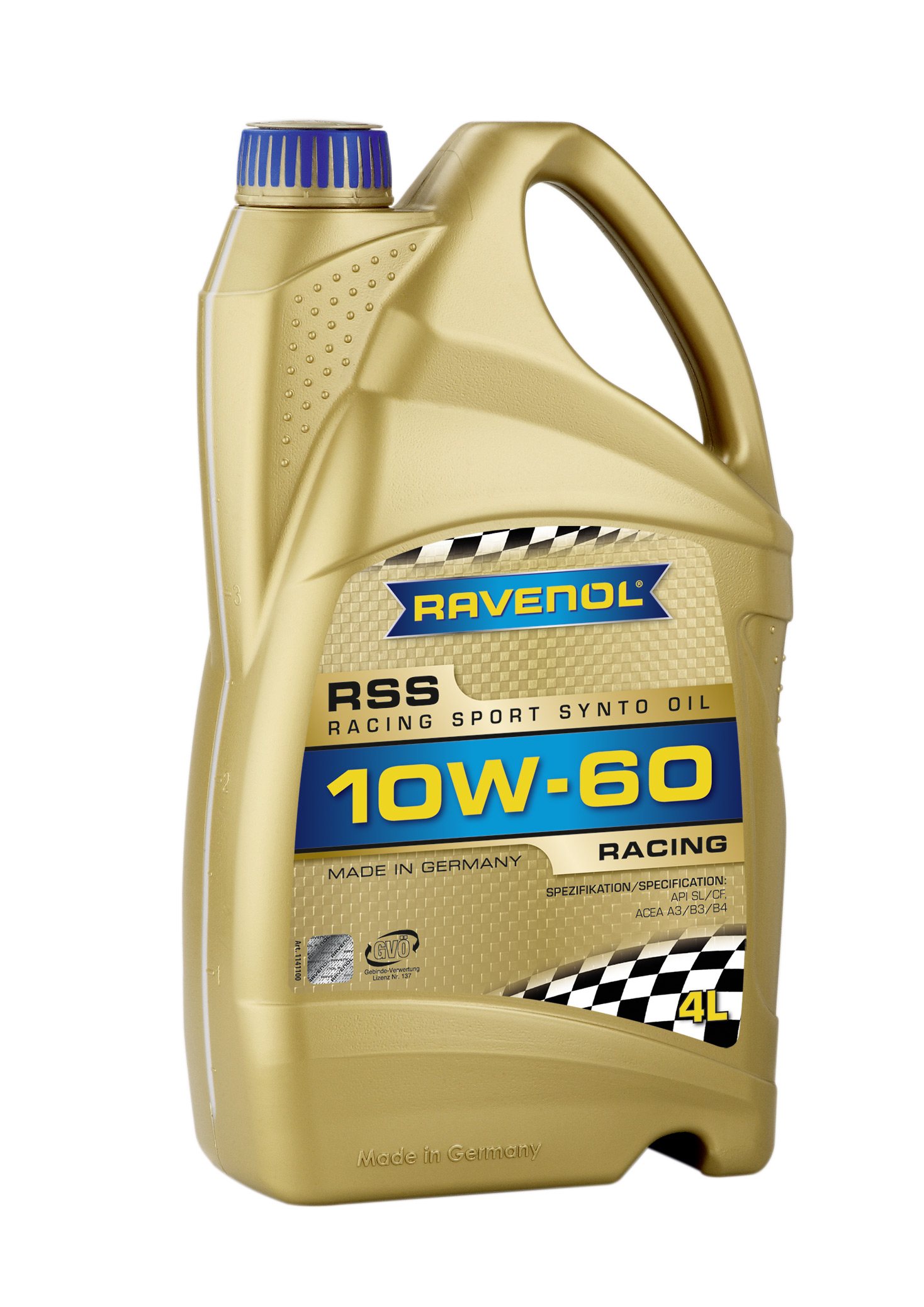 Купить Ravenol 4014835726796 Racing Sport Synto SAE10W-60 ( 4л) new