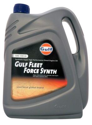 Купить Gulf 8717154952896 Fleet Force Synth SAE 10W-40 (4л)