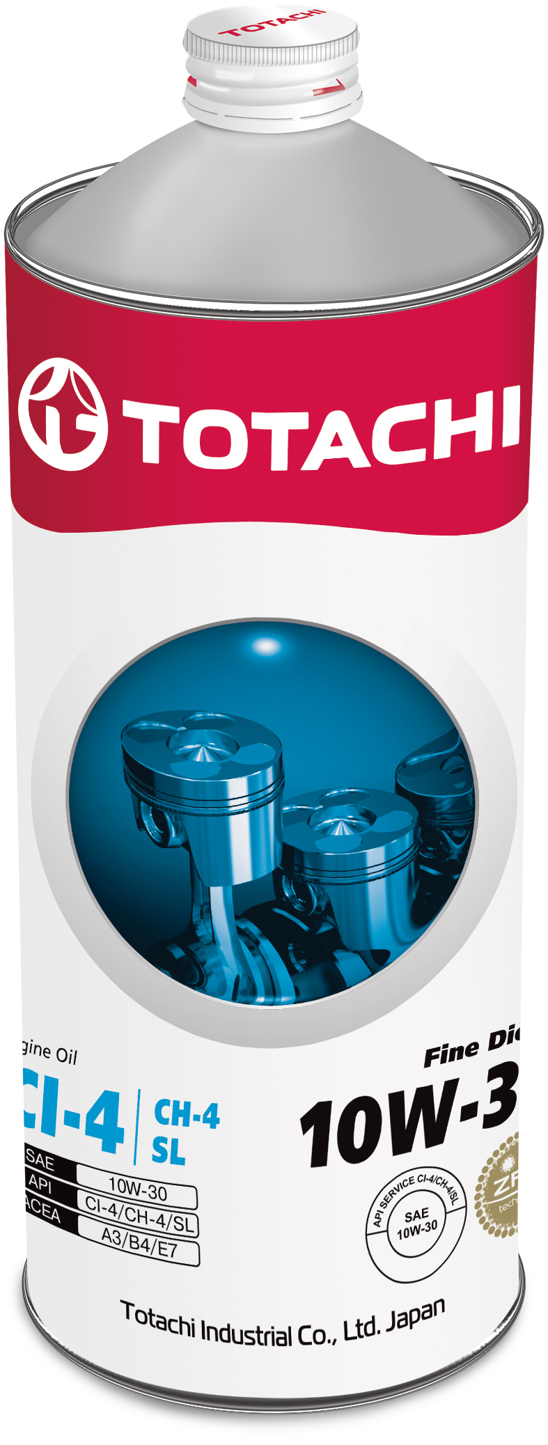 Купить Totachi 4562374690196 Fine Diesel CI-4/CH-4/SL 10W-30, 1л