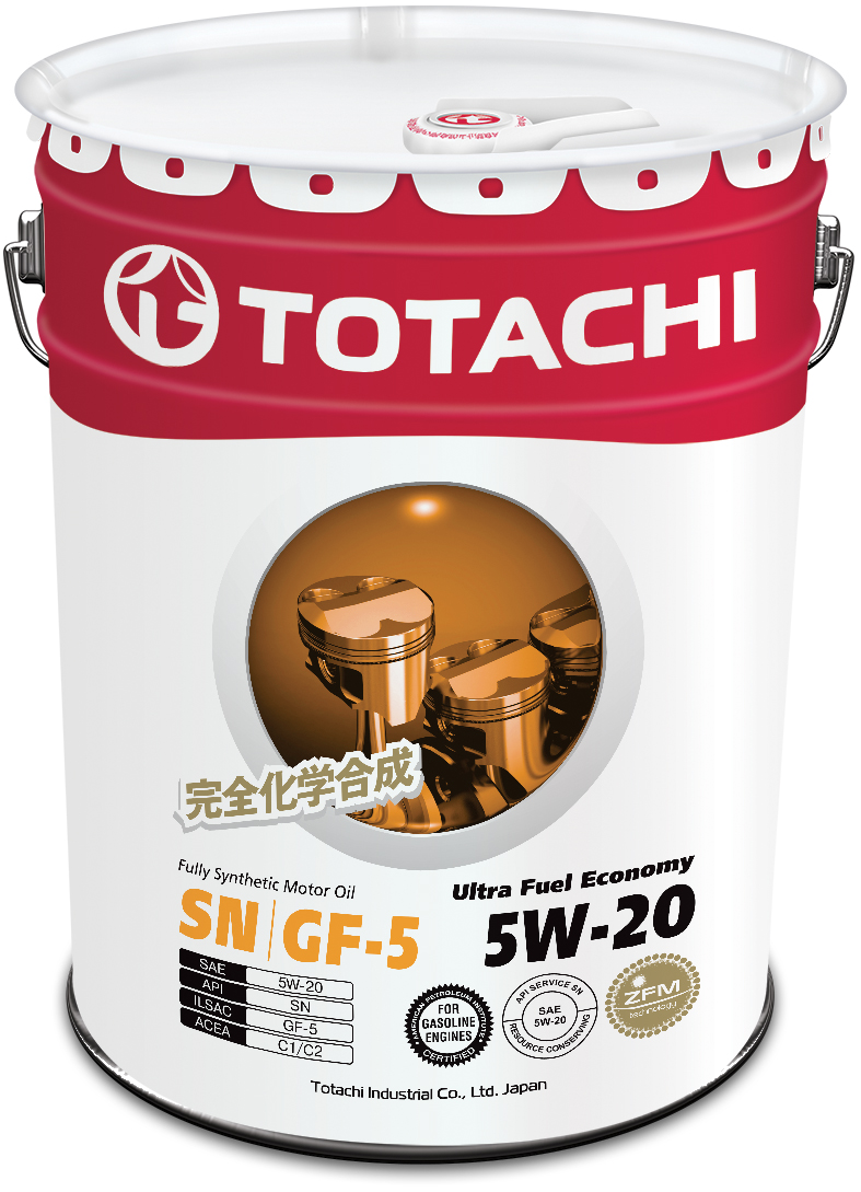 Купить Totachi 4562374690677 Ultra Fuel Fully Synthetic SN 5W-20, 20л