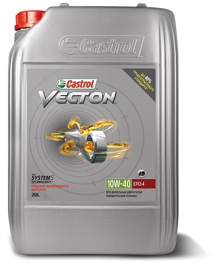 Купить Castrol 1532EA  Vecton 10W-40, 20 л