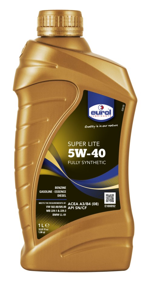 Купить Eurol E1000921L  Super Lite 5W-40 SN/CF