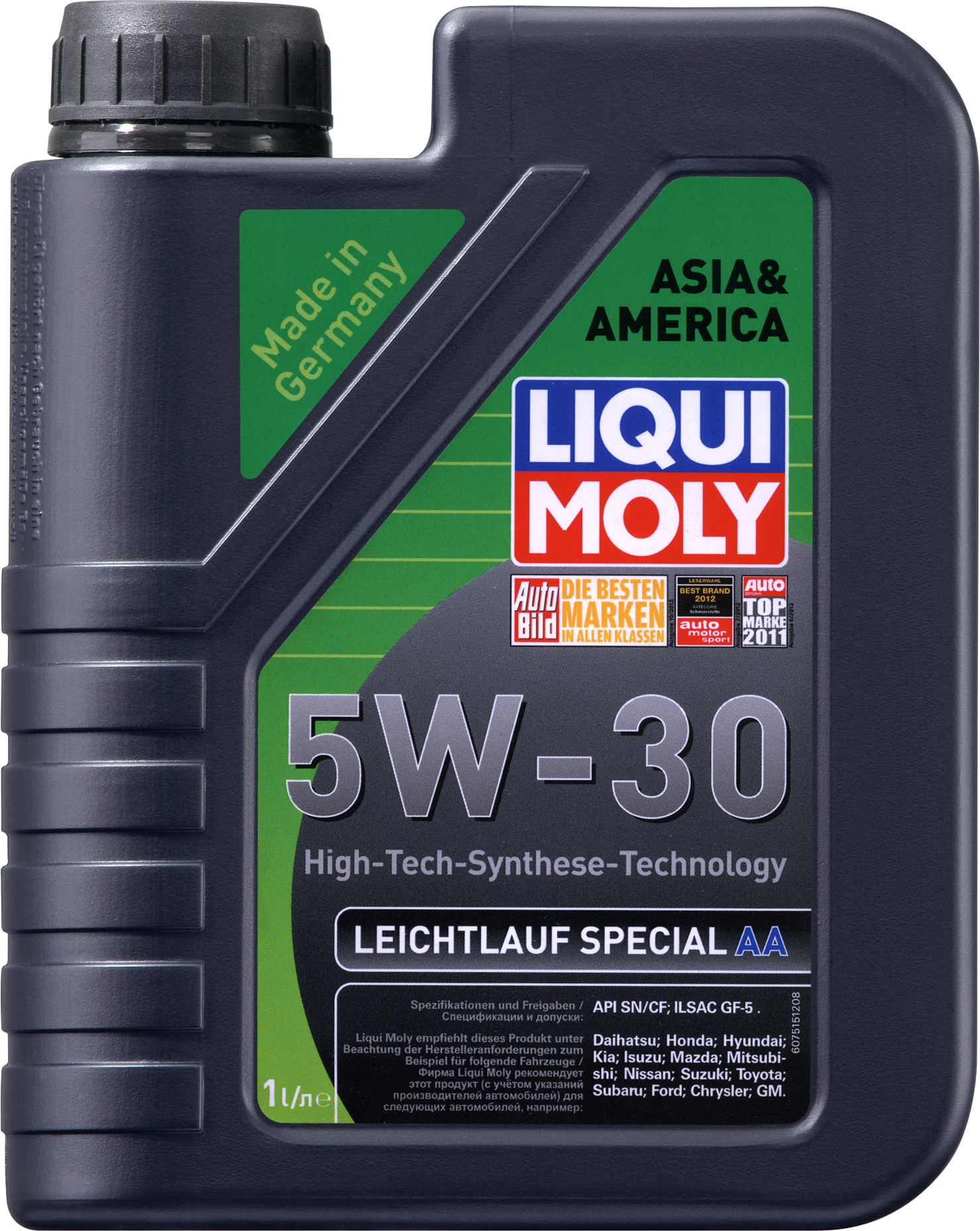 Купить Liqui moly 7515 Leichtlauf Special AA SAE 5W-30