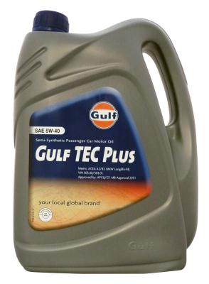 Купить Gulf 8717154951837 Tec Plus 5W-40