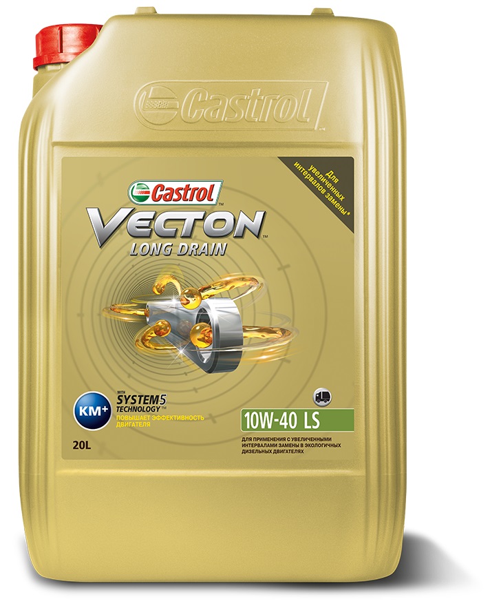 Купить Castrol 156E4A  Vecton Long Drain 10W-40 LS, 20 л