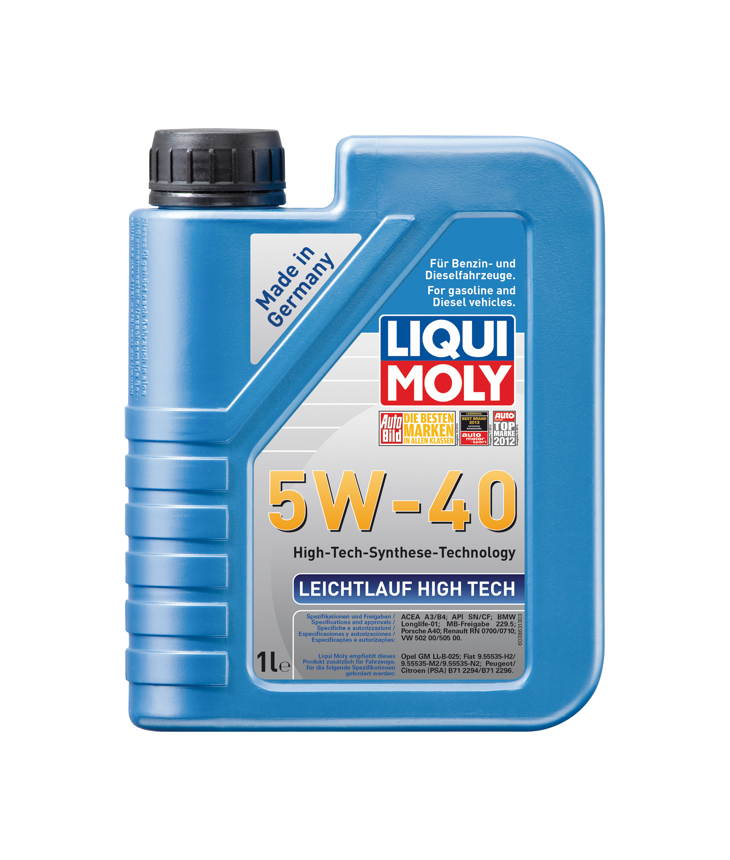 Купить Liqui moly 8028 Leichtlauf High Tech SAE 5W-40