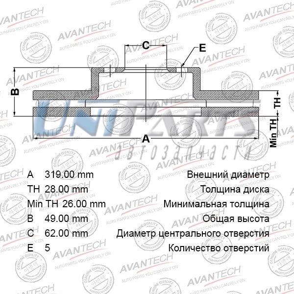 Купить запчасть AVANTECH - BR0146S 