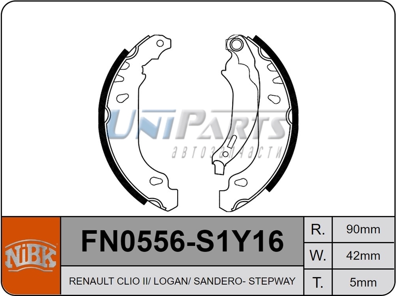 Купить запчасть NIBK - FN0556 