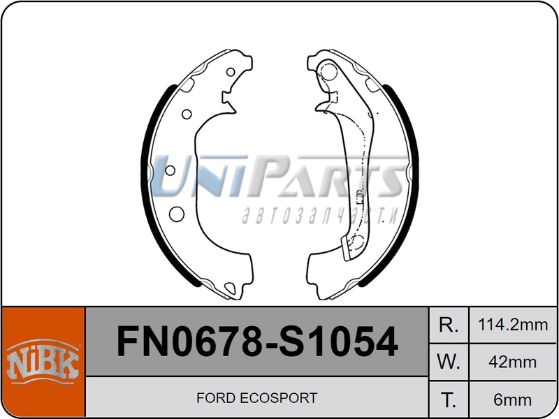 Купить запчасть NIBK - FN0678 