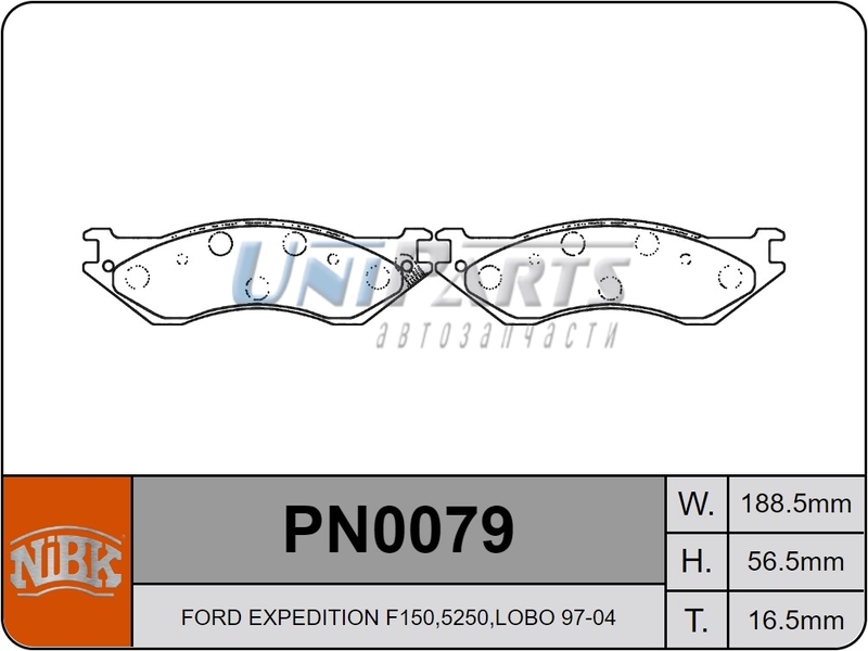 Купить запчасть NIBK - PN0079 