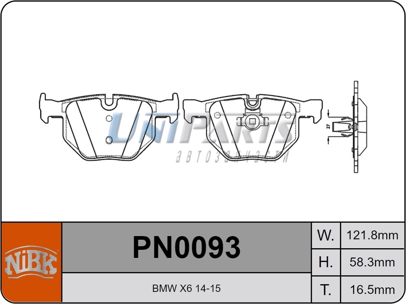 Купить запчасть NIBK - PN0093 
