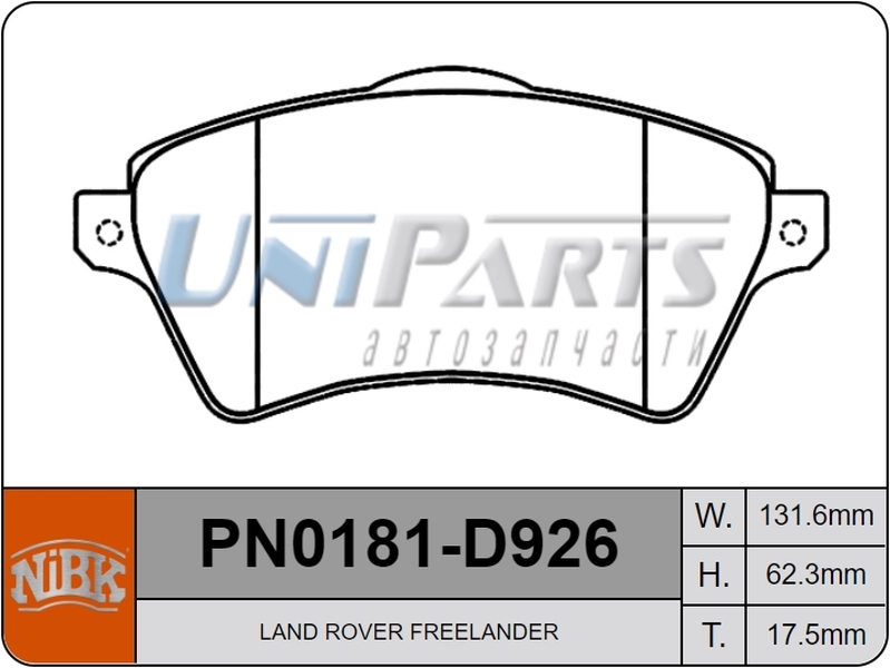 Купить запчасть NIBK - PN0181 