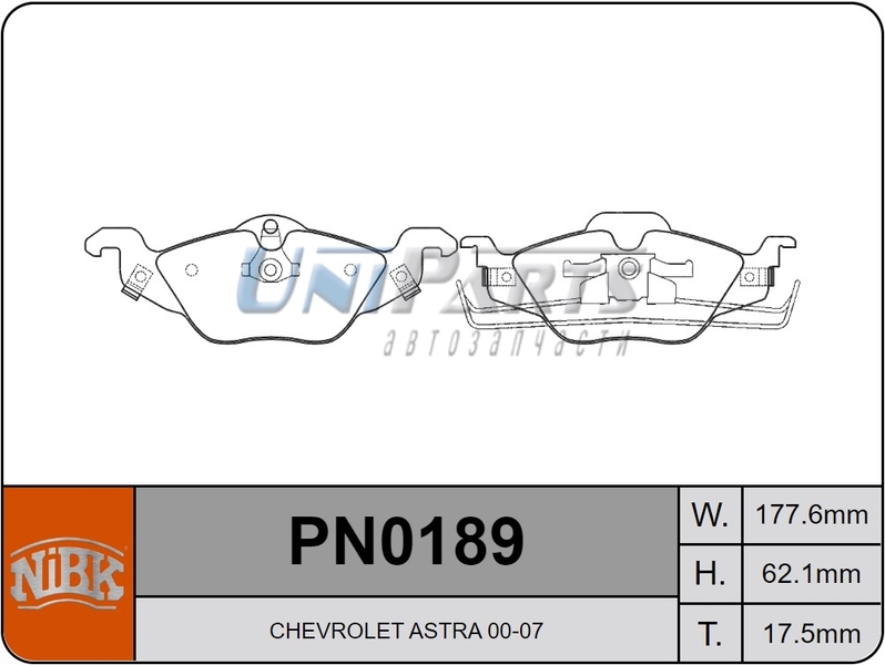 Купить запчасть NIBK - PN0189 