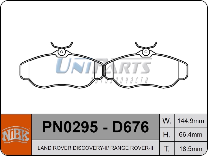 Купить запчасть NIBK - PN0295 