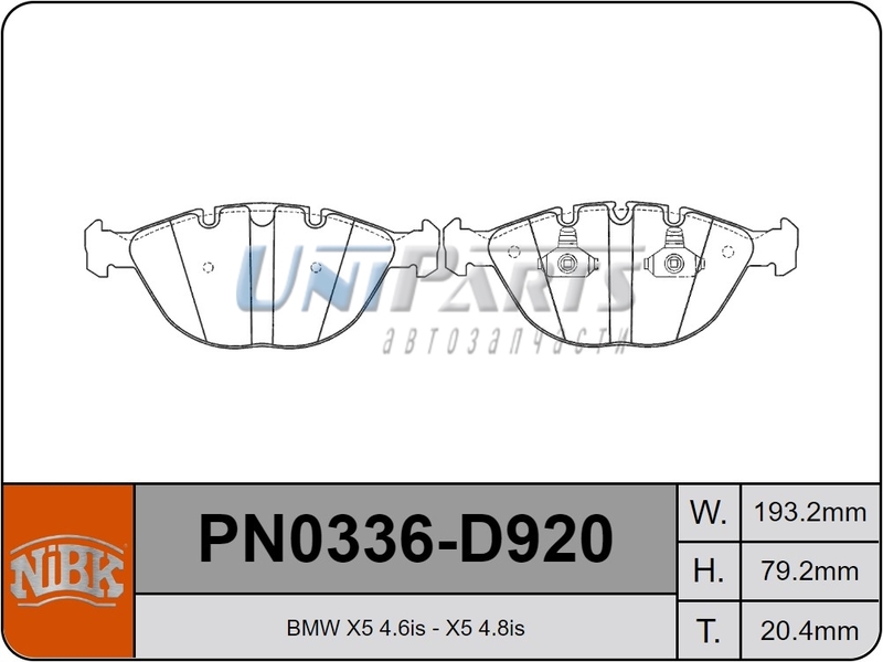 Купить запчасть NIBK - PN0336 