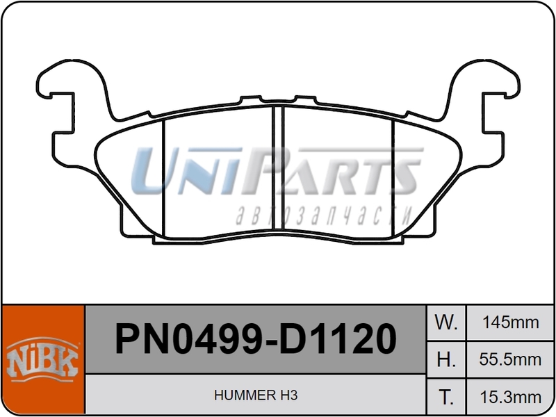 Купить запчасть NIBK - PN0499 