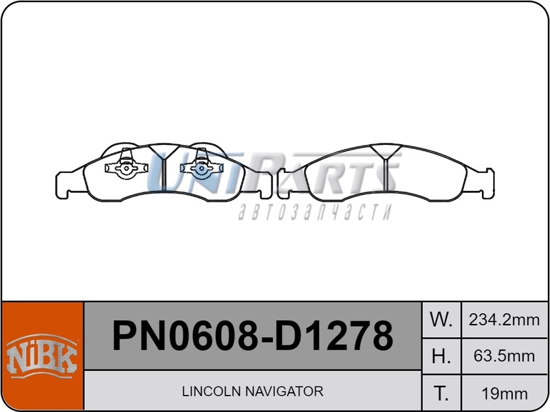 Купить запчасть NIBK - PN0608 