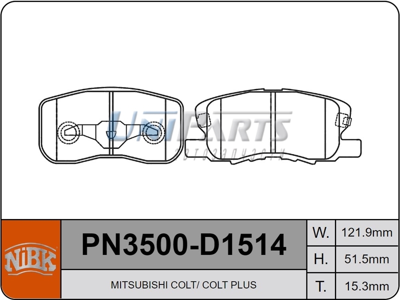 Купить запчасть NIBK - PN3500 