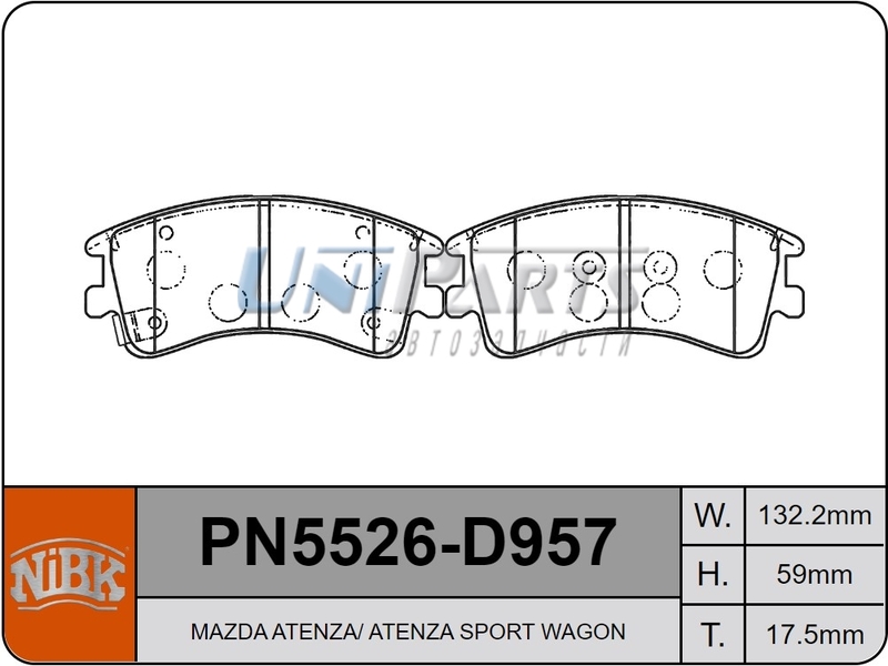 Купить запчасть NIBK - PN5526 