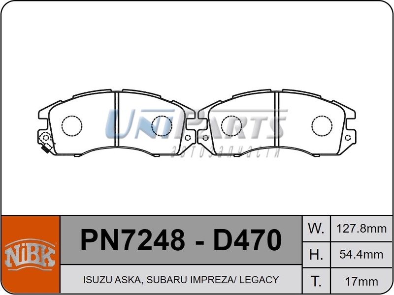 Купить запчасть NIBK - PN7248 